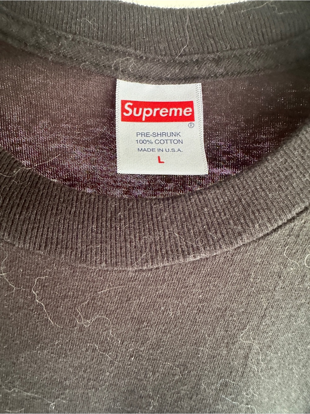Supreme Black Graphic Tee with Vintage Skate Print - Picture 2 of 3